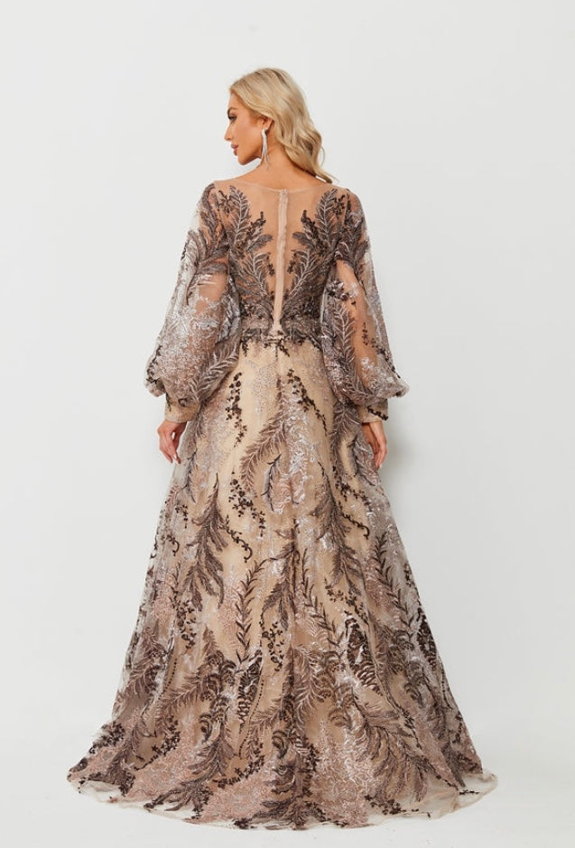 Gorgeous Round neckline Ball Gown