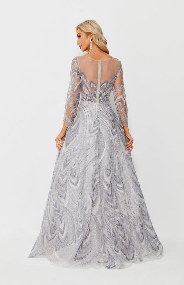 Gorgeous Embroidered Long Dress